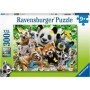 Puzzle selfie cu animale 300 piese